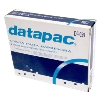 [DP-059] Cinta Datapac DP-059, DP059 NEGRO Okidata 380, 390, 390T, 391 Okidata MicroLine ML 380, 390, 390 Plus Okidata MicroLine ML 391 Okidata MicroLine ML 391, Plus 391T Okidata MicroLine ML 590, Plus 591 Plus SKU: DP-059