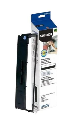 [S015631] Cinta Original para Impresora Epson Matriz de Punto LX-300 / LX-300 II / LX-350/ FX-80/ FX-80+/ FX-86/ FX-86E/ FX-850/ FX-870/ MX-80/ RX-80/ JX-80/ LX-300+/ 800/ 810 APEX 80/ T-1000/ AP 2600/ FX-880 CN-2285 Similar DP-013, DP013 SKU: S015631