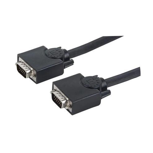[313629] Manhattan Cable para Monitor SVGA 8mm, VGA (D-Sub) Macho - VGA (D-Sub) Macho, 15 Metros, Negro SKU: 313629