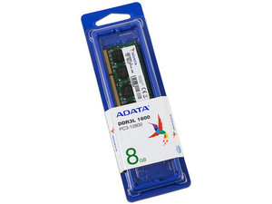 [ADDS1600W8G11-S] Memoria RAM Adata DDR3L Premier, 1600MHz, 8GB, CL11, SO-DIMM, 1.35v SKU: ADDS1600W8G11-S