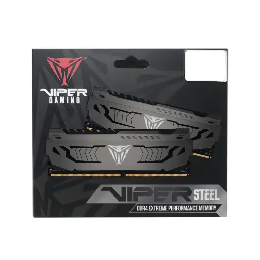 Memoria RAM UDIMM Patriot Viper Steel DDR4, 3000MHz, 8GB, Non-ECC, CL16 SKU: PVS48G300C6