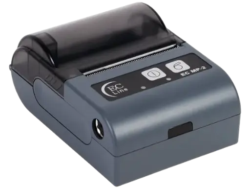 [EC-MP-2] Miniprinter Térmica EC Line Impresora Móvil EC-MP-2, Térmica, Inalámbrico, Bluetooth 4.0, Negro SKU: EC-MP-2