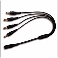 [PSUWB07] SAXXON -TVN017007 - Divisor de Energía para 4 Camaras/ 1 Conector Hembra + 4 Conectores Macho/ 2.1 mm/ AC-7749 Pulpo SKU: PSUWB07