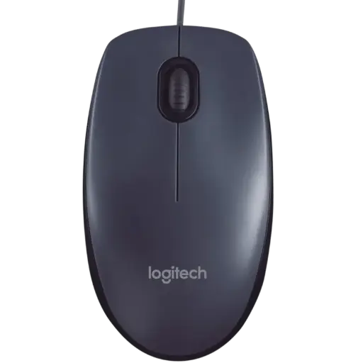[910-004053] Mouse Logitech M90, Alámbrico, USB, 1000DPI, Negro - para Mac/PC SKU: 910-004053