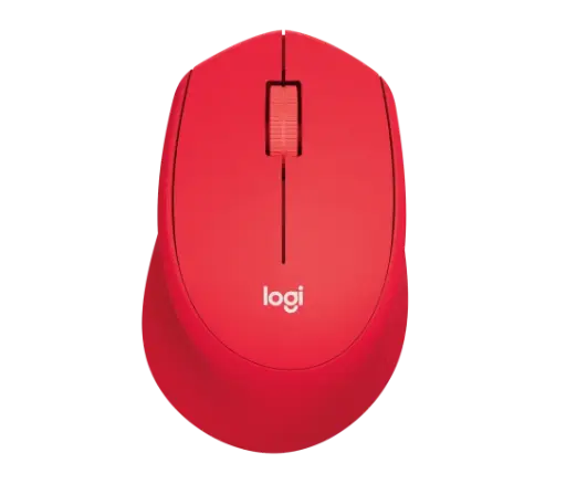 [910-004286] Mouse Logitech Óptico M280, Inalámbrico, 1000DPI, USB, Rojo SKU: 910-004286