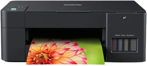 [DCP-T220] Multifuncional Brother DCP-T220 InkBenefit Tank, Color, Tinta Continua, Impresora, Copiadora, Escaner Bypass 1 Hoja 28ppm Negro, 11ppm Color  SKU: DCP-T220