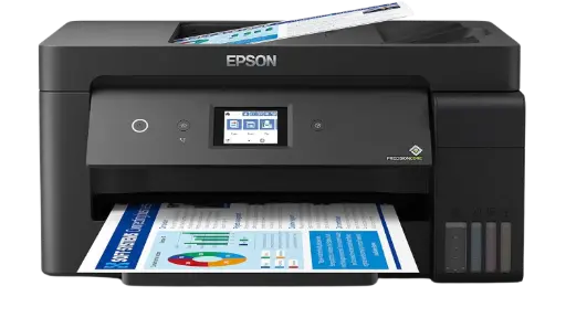 [C11CH96301] Multifuncional Epson EcoTank L14150, Color, Inyección, Tanque de Tinta, Inalámbrico, Impresora Copiadora Escáner Fax Tinta Continua Doble Carta, Tabloide, A3 25ppm SKU: C11CH96301