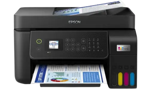 [C11CJ65301] Multifuncional Epson EcoTank L5290, Color, Tinta Continua, Tanque de Tinta, Inalámbrico, Impresora, Copiadora, Escaner, Fax, Wifi Direct, Ethernet 33ppm Negro, 15ppm Color  SKU: C11CJ65301
