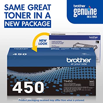 [TN450] TN450 Negro Original Cartucho de Toner Brother TN-450 HL-2220, HL-2230, HL-2240D, HL-2270DW, HL-2275DW, DCP-7060D, DCP-7065DN, MFC-7240, MFC-7360N, MFC-7365DN, MFC-7460DN, MFC-7860DW 2,600 Pag. SKU: TN450