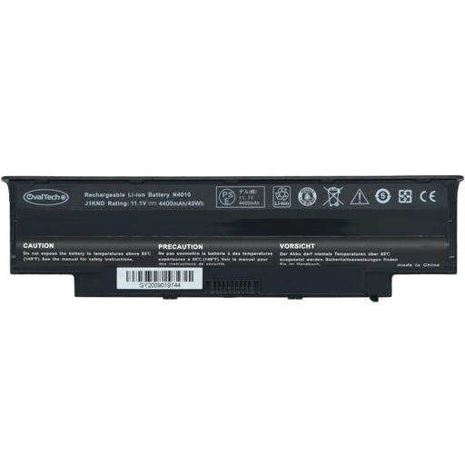 [OTD13R] OTD13R Bateria color negro 6 celdas para Dell Inspiron M50, 14R, 13R de 10.8V 4400Mah marca Ovaltech SKU: OTD13R