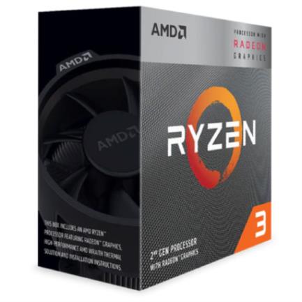 [YD3200C5FHBOX] Procesador AMD Ryzen 3 3200G con Gráficos Radeon Vega 8, S-AM4, 3.60GHz, Quad-Core, 4MB L3, con Disipador Wraith Stealth SKU: YD3200C5FHBOX