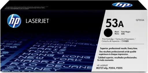 [Q7553A] Q7553A Original Toner 53A HP LaserJet M2727 MFP P2014, P2015 3,000 Páginas SKU: Q7553A
