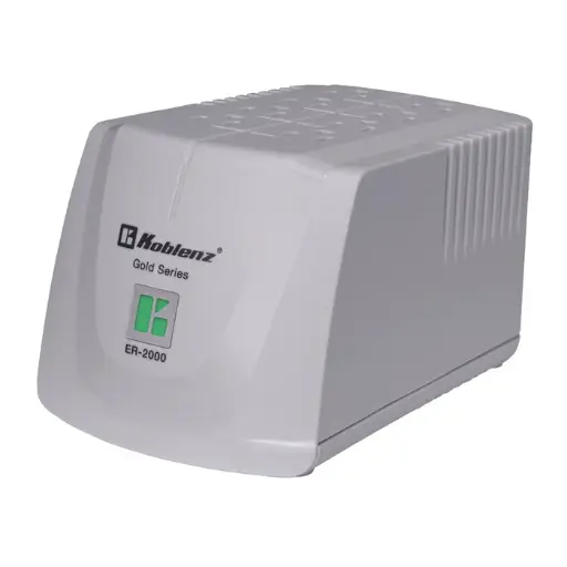 [00-1587-5] Regulador Koblenz ER-2000, 800W, 2000VA, Entrada 95V-145V, Nema 5-15R 8 Contactos, SKU: 00-1587-5