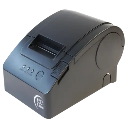 [EC-PM-58110-USB] EC Line EC-PM-58110, Impresora de Tickets, Térmica Directa, USB, Cortador Manual, Negro SKU: EC-PM-58110-USB