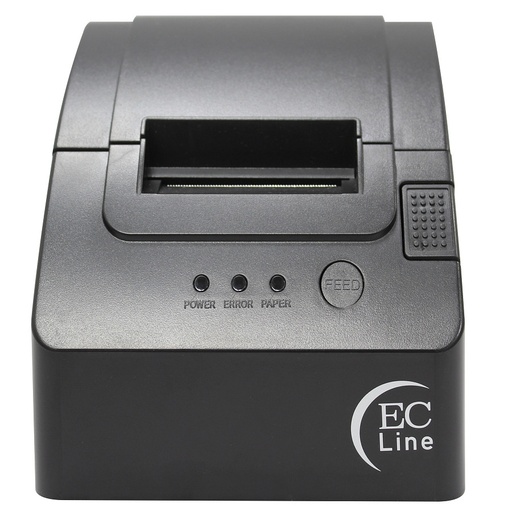 EC Line EC-PM-58110, Impresora de Tickets, Térmica Directa, USB, Cortador Manual, Negro SKU: EC-PM-58110-USB