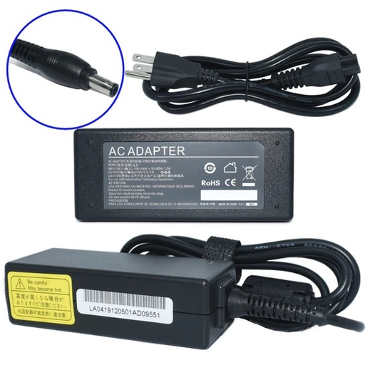 [EK-L0] EK-L0 Adaptador de Corriente 40W 19V/2.1A (5.5*3.0) Marca EKO SKU: EK-L0