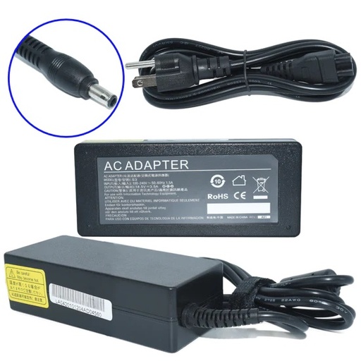 [EK-S6] EK-S6 Adaptador de Corriente 40W 19V 2.15A (5.5*1.7) Modelo AF04 Marca EKO Similar OTAC-E56 SKU: EK-S6