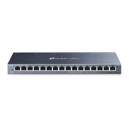 [TL-SG116] Switch TP-Link Gigabit Ethernet TL-SG116, 16 Puertos Ethernet 10/100/1000Mbps, 32Gbit/s, 8000 Entradas - No Administrable NIC-3274 SKU: TL-SG116