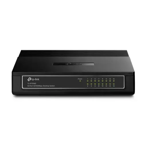 [TL-SF1016D] Switch TP-Link TL-SF1016D, 16 Puertos 10/100Mbps, 3.2Gbit/s, 1000 Entradas – No Administrable SKU: TL-SF1016D