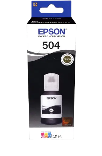 [T504120-AL] T504120-AL Negro Original Bote de Tinta Epson L4150, L4160, L6270, L14150, L6161, L6171, L4260, L6191, L14150 70ML 6,000 Pag. SKU: T504120-AL