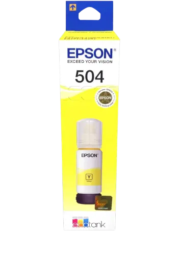 [T504420-AL] T504420-AL Amarillo Original Bote de Tinta Epson L4150, L4160, L6270, L14150, L6161, L6171, L4260, L6191, L14150 70ML 6,000 Pag. SKU: T504420-AL