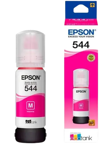 [T544320-AL] T544320-AL Magenta Original Bote de Tinta Epson L1110, L3210, L3251, L1210, L3250, L5190, L3150, L3110, L5290, L1250, L5590 65ml SKU: T544320-AL