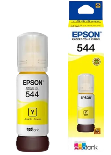 [T544420-AL] T544420-AL Amarillo Original Bote de Tinta Epson L1110, L3210, L3251, L1210, L3250, L5190, L3150, L3110, L5290, L1250, L5590 65ml SKU: T544420-AL