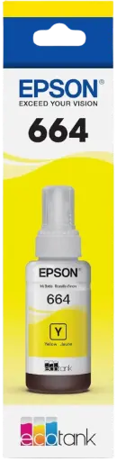 [T664420-AL] T664420-AL Amarillo Original Bote de Tinta Epson L110, L200, L210, L220, L300, L310, L350, L355, L365, L375, L380, L395, L396, L455, L475, L495, L555, L565, L575, L1300 70ml SKU: T664420-AL