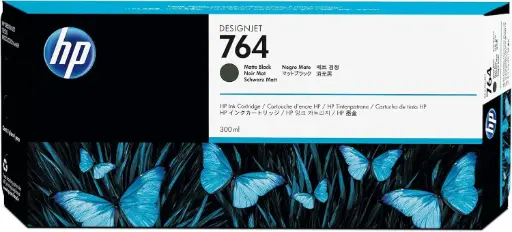 [C1Q16A] HP 764 Negro Matte Original Cartucho de Tinta HP764 HP DesignJet T3500 300ml SKU: C1Q16A
