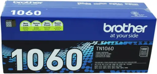 [TN1060] TN1060 Negro Original Cartucho de Toner Brother TN-1060 HL-1110, HL-1112, HL-1200, HL-1202, HL-1212W, DCP-1512, DCP-1617NW, MFC-1810, MFC-1815, MFC-1900, MFC-1905 1,000 Pag. SKU: TN1060