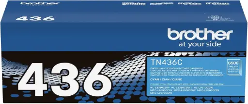 [TN436C] TN436C Cian Original Toner Brother TN-436C HL-L8360CDW, HL-9310CDW, MFC-L8895CDW, MFC-L8900CDW, MFC-L8905CDW, MFC-L9570CDW 6,500 Pag. SKU: TN436C
