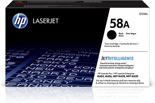 [CF258A] CF258A Original Toner 58A HP LaserJet M404/MFP, M406, MFP M428, M430,  3,000 Páginas SKU: CF258A