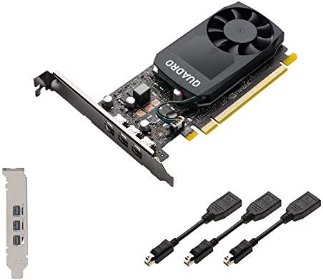 Tarjeta de Video PNY NVIDIA Quadro P400, 2GB 64-bit GDDR5, PCI Express x16 3.0 - incluye 3 Adaptadores Mini DisplayPort a DisplayPort + Adaptador DisplayPort a DVI SL SKU: VCQP400V2-PB