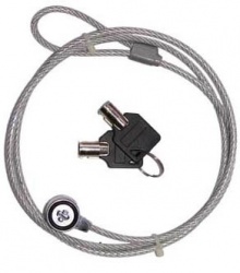 [TZCKL01] TechZone Candado de Llave para Laptop TZCKL01, 2.1 Metros, Acero Inoxidable SKU: TZCKL01